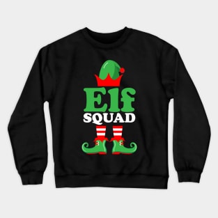 Elf Squad logo design Crewneck Sweatshirt